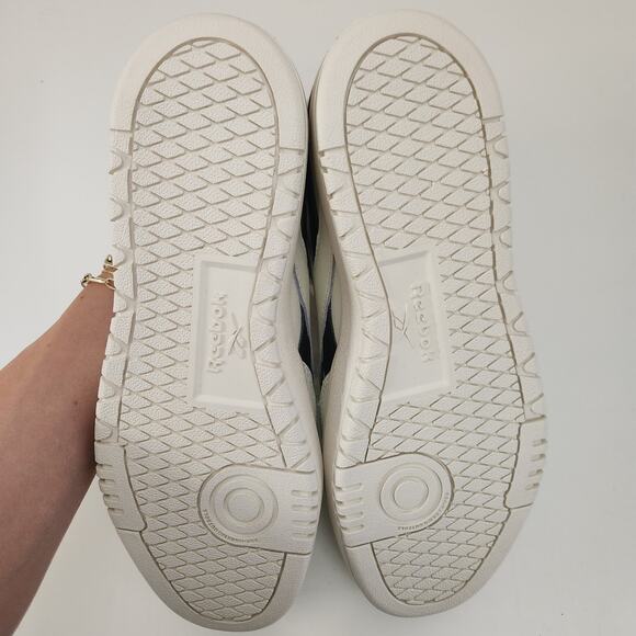 Reebok Women's Club C Double Sneaker, Chalk/Core Black, 10 - Picture 8 of 8